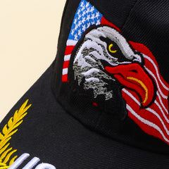 Men's Eagle Embroidered Baseball Cap