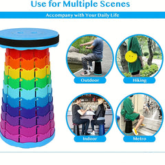 Ultralight Telescopic Stool for Outdoor Camping Indoor Use
