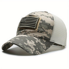 Unisex Camouflage Embroidered Baseball Cap Sunshade