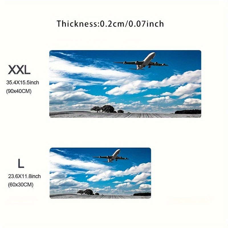 Airplanes In The Sky Custom Mouse Pad Office Computer Extend Desktop Mouse Mat