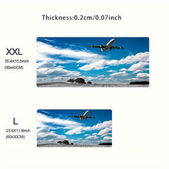 Airplanes In The Sky Custom Mouse Pad Office Computer Extend Desktop Mouse Mat