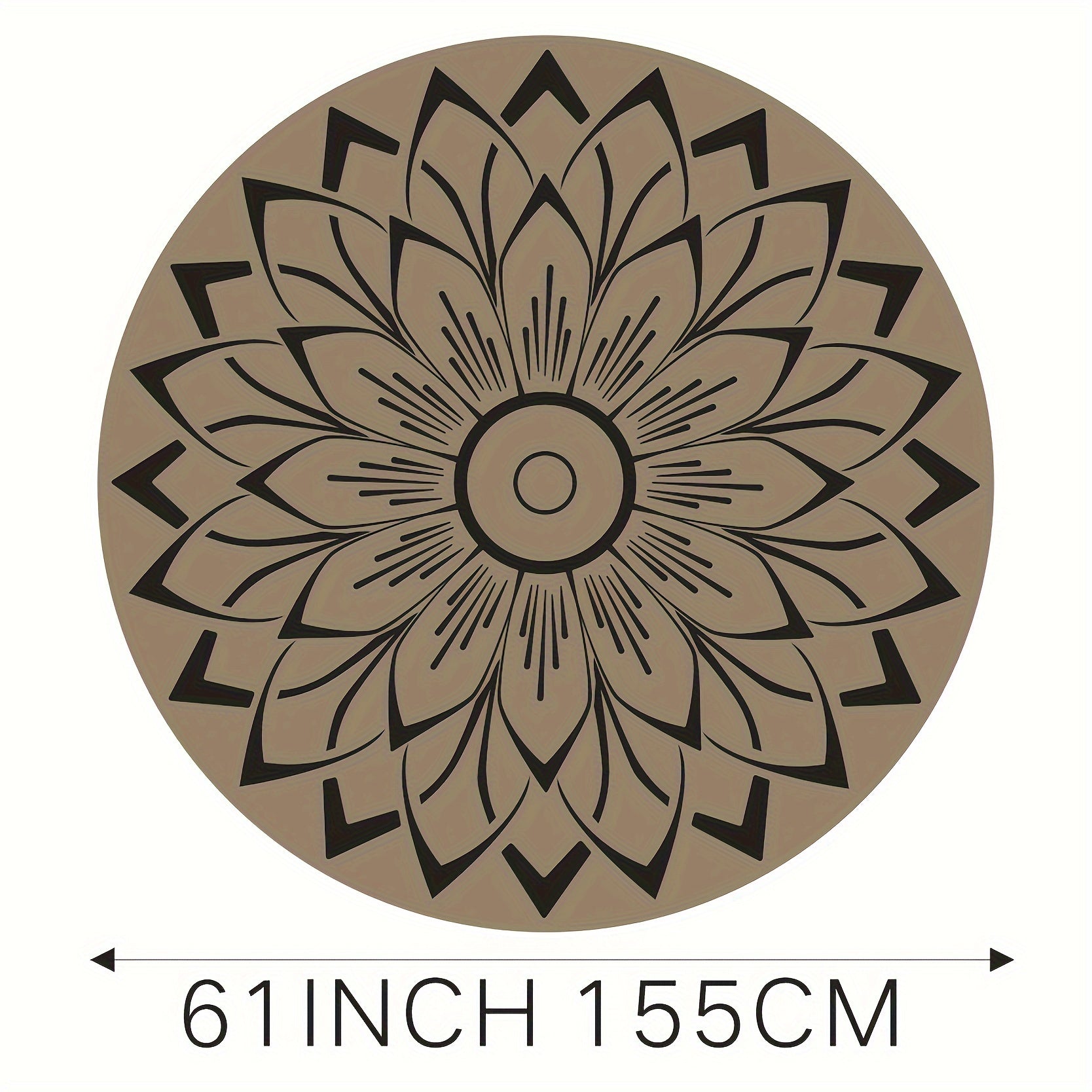 Bohemian Retro Sports Yoga Mat - Silent Shockproof Non slip Soft Fitness Pilates