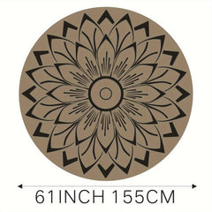 Bohemian Retro Sports Yoga Mat - Silent Shockproof Non slip Soft Fitness Pilates
