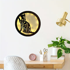 Upgrade Timing Function LED Light Carving Creative Fairy Tale Shape Light