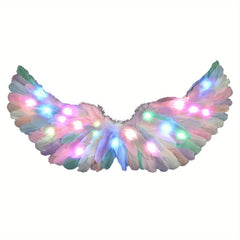 Light Up Feather Wings Fairy Wings Halloween Costume