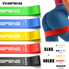 5pcs Yoga Resistance Bands Set for Strength Training