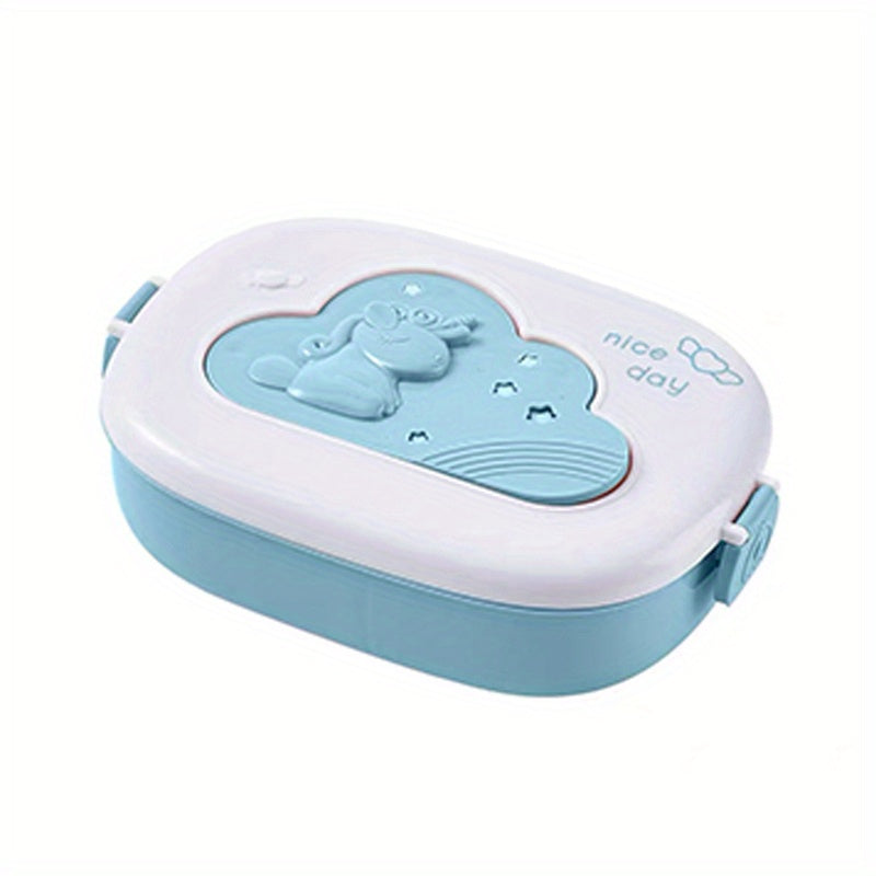 1pc Portable Lunch Box Microwave Safe Leakproof Food Box
