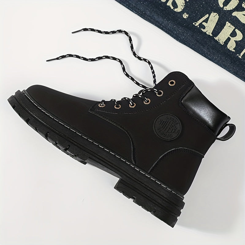 Men's High Top Riding Boots Wear Resistant Non Slip