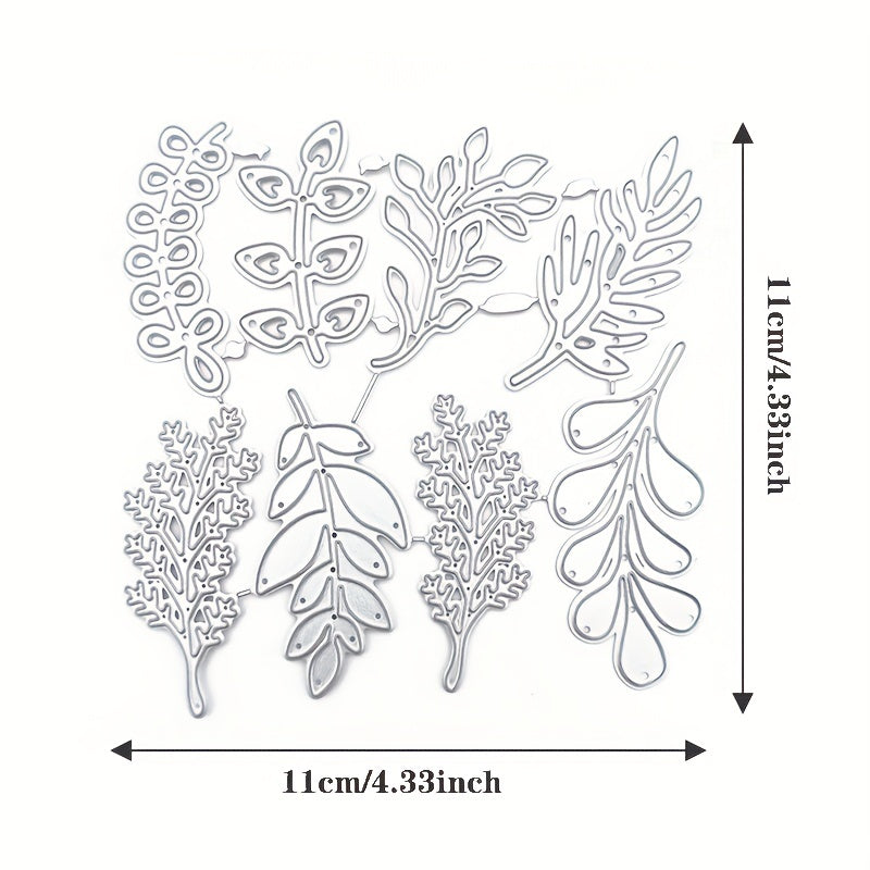 1pc Leaves Metal Cutting Dies Stencils For DIY Scrapbooking