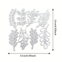 1pc Leaves Metal Cutting Dies Stencils For DIY Scrapbooking