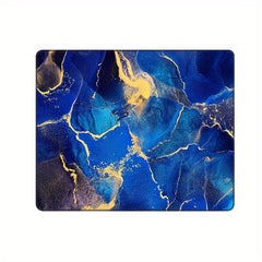 Hand painted Crack Printing Mouse Pad, Non-slip Square Design
