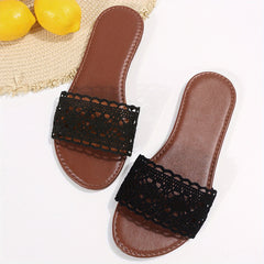 Women's Breathable Slide Sandals Lightweight Slip On Shoes