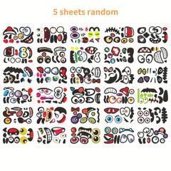 Halloween Pumpkin Stickers - Fun Crafts for Parties