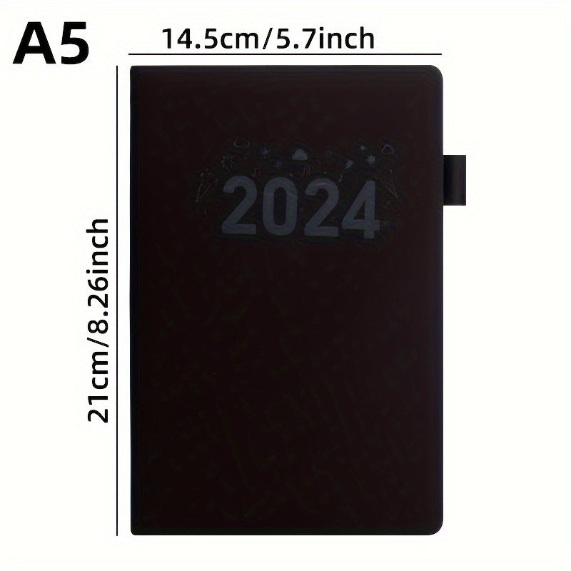 4pcs Full Notebook 320 Sheets 640 Pages Journaling Stationery Supplies
