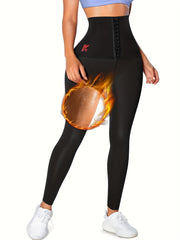 Women's Sauna Leggings High Waist Compression Capris