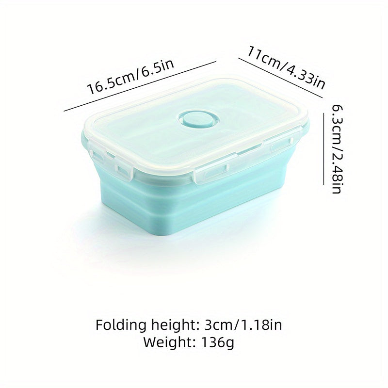 Leakproof Silicone Insulated Lunch Box for Office Workers