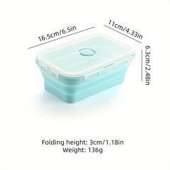 Leakproof Silicone Insulated Lunch Box for Office Workers