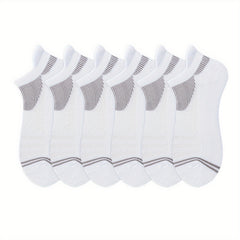 6 Pairs Women's Low Cut Ankle Socks Breathable Lightweight Sports Short Socks