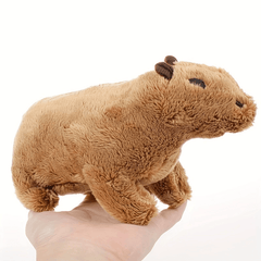 Soft Brown Plush Capybara Rodent Stuffed Animal Great for Kids