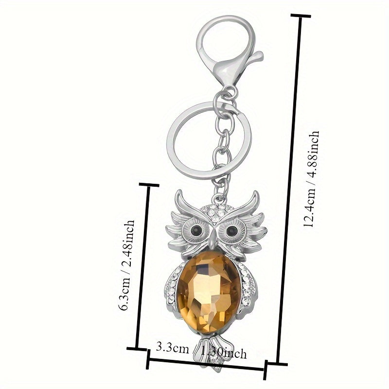 Owl Keychain Keyring For Men Women Bag Car Pendant Key Chain