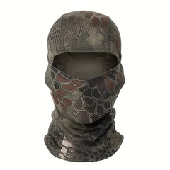 Multicam Tactical Balaclava Full Face Mask Military Airsoft Cycling Camo Scarf