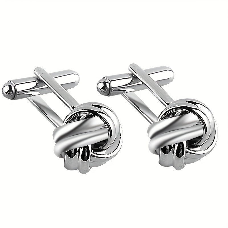 French Men's Shirt Twist Cufflinks