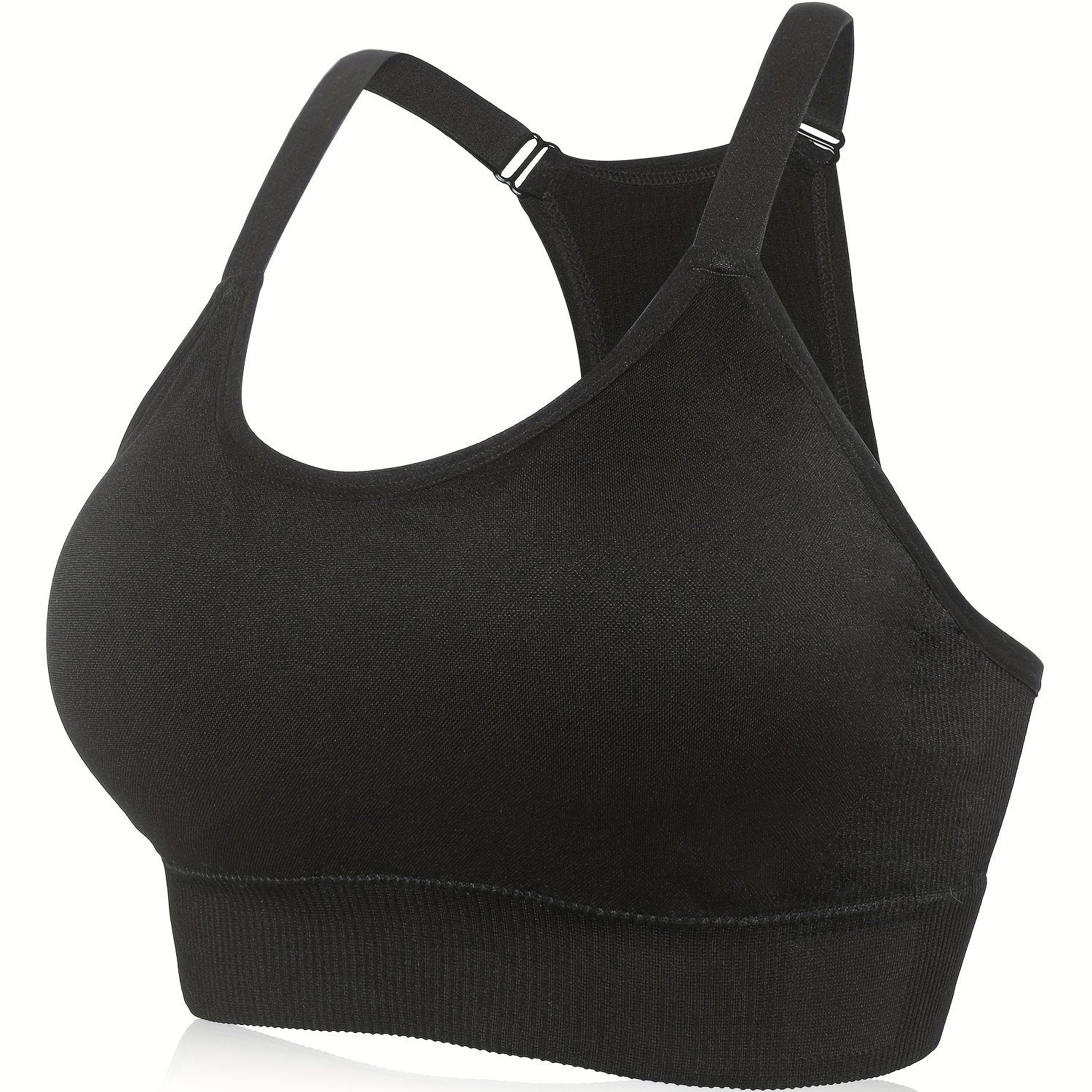 Sports Bra Women's Full Coverage Racer Back Seamless T-shirt Bra