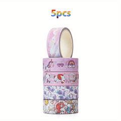 Cartoon Animal Plant Flower Washi Tape DIY Decorative 1.5m