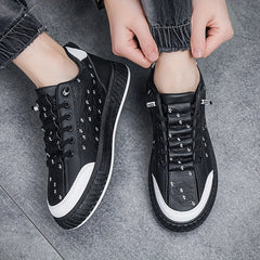 Men's Block Skate Shoes - Non Slip Casual Shoes