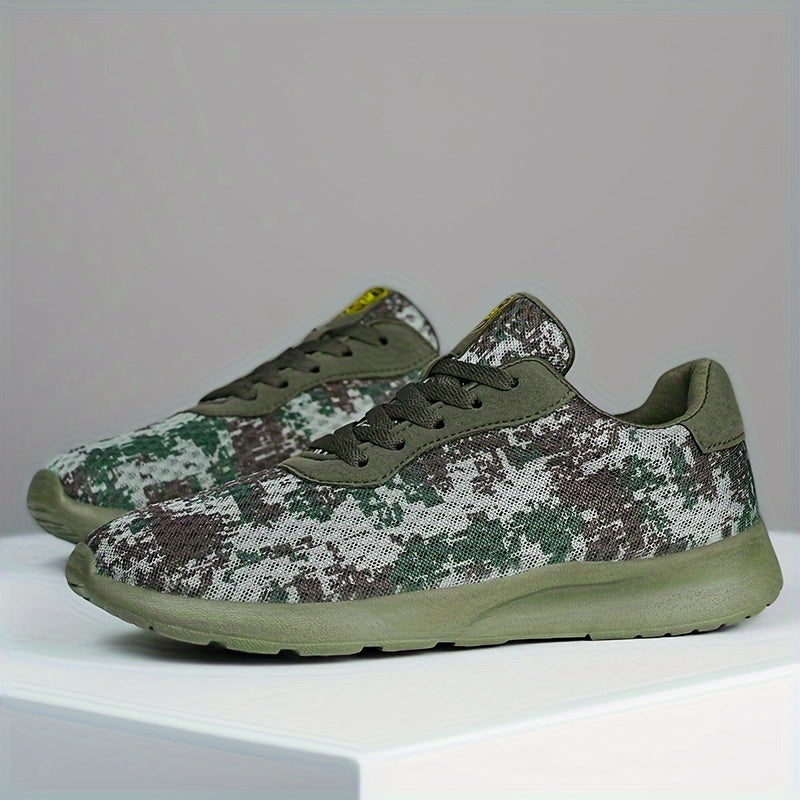 Women's Camo Outdoor Sneakers Lightweight Training Shoes