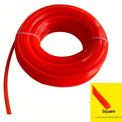 15m Lawn Mower Rope Trimming Line Spiral Nylon Sawtooth Mowing Rope