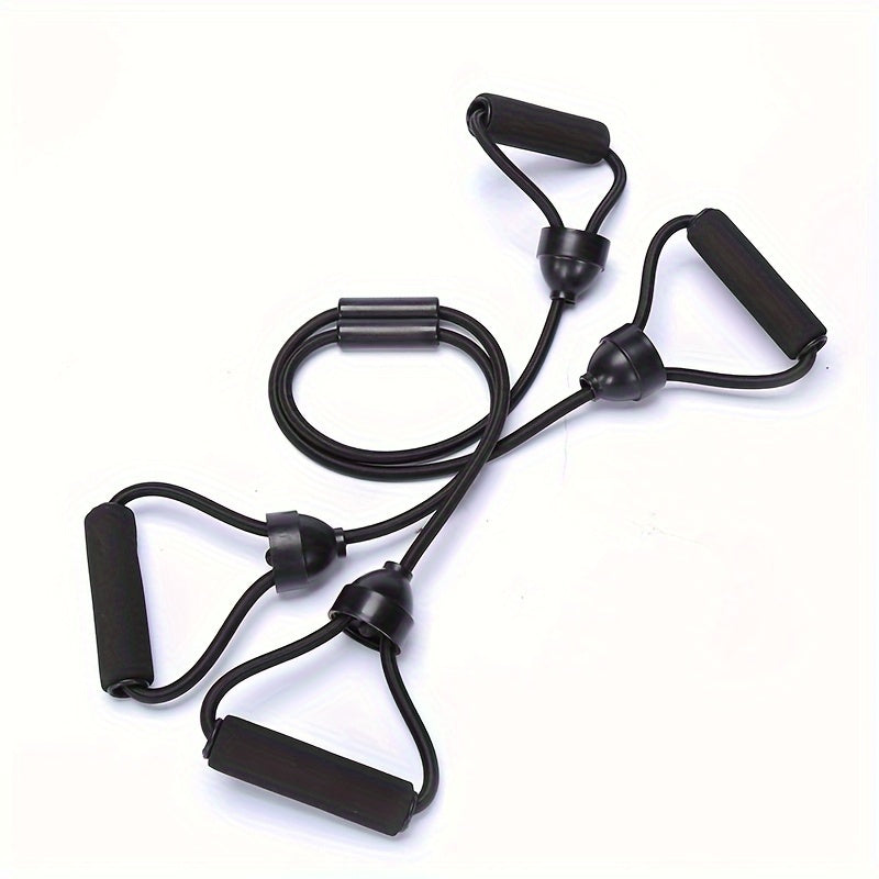 Yoga Stretching Strap 4 Handles Multifunctional Fitness Puller