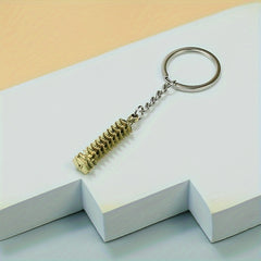 Metal Nine layer Tower Pendant Accessory Key Ring Keychain Gift