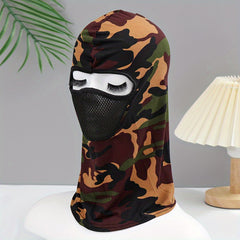 Camouflage Face Mask Unisex Balaclava UV Protection Warm Ski Mask