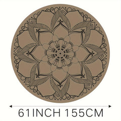 Bohemian Retro Sports Yoga Mat - Silent Shockproof Non slip Soft Fitness Pilates