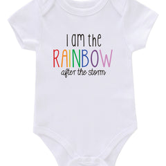 Rainbow After the Storm Onesie Clothes for Baby Boys and Girls