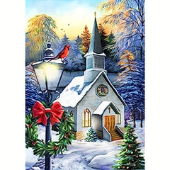 DIY Christmas Diamond Painting Home Decor Hanging Painting