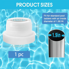 1pc Rubber Stopper For Swimming Pool Escalator Universal Plug Inflatable Plug