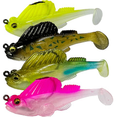 1pc Paddle Tail Swimbait Soft Lure Fishing Tackle
