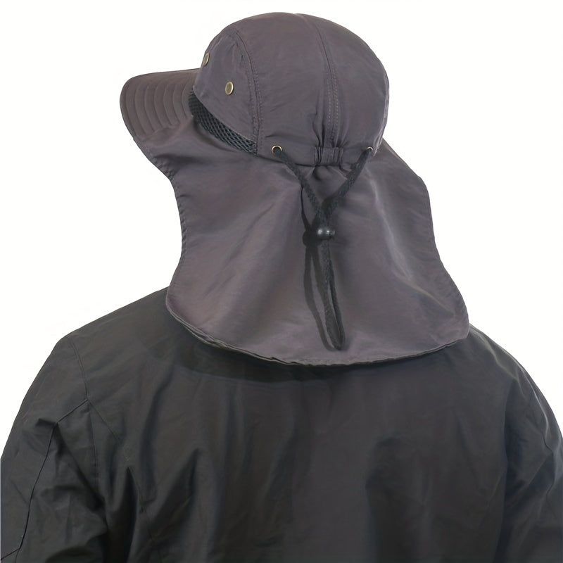 Sun Protection Hat with Neck Protector for Men