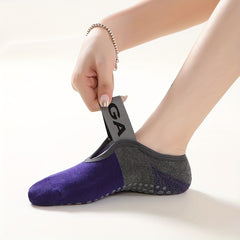 Women's Anti-slip Yoga Socks, Breathable Casual Sports Socks