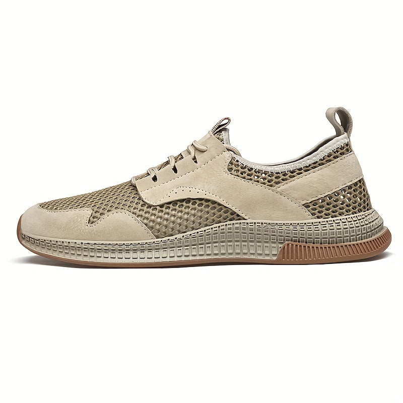 Men's Slip On Athletic Shoes with Shoelaces