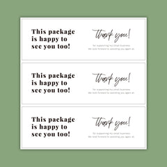 90pcs Rectangular Stickers For Business Letter Envelope Seal