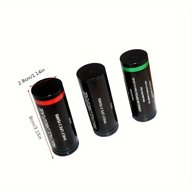 Dark Green Brown Body Paint Makeup Stick for Cosplay Party