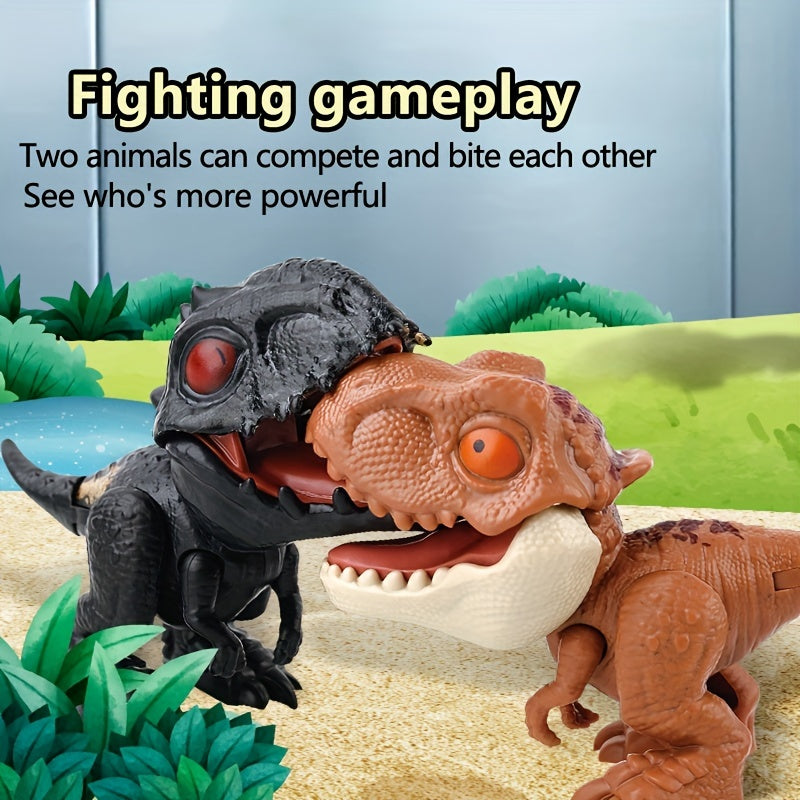 20pcs 7.62cm Dinosaur Finger Puppet Models Flexible Joints Mini Toys
