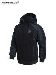 Men's Zip Up Warm Jacket and Drawstring Pants