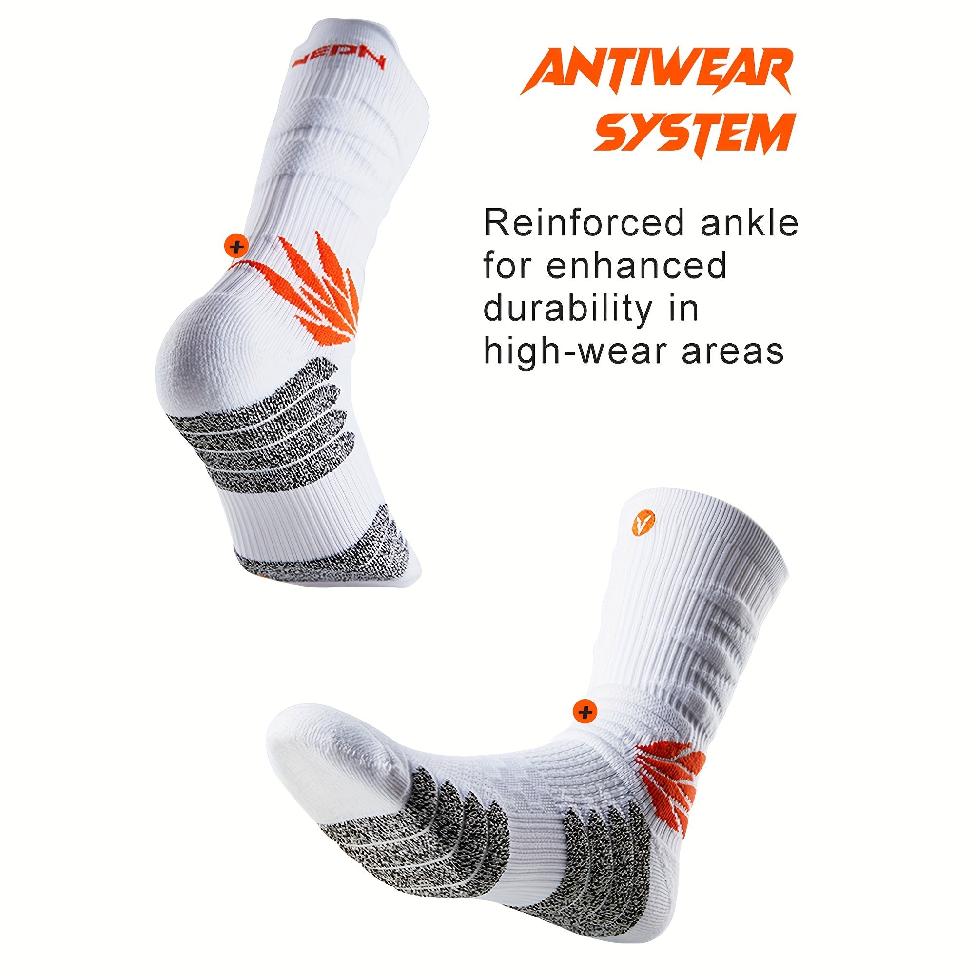 Maple Pattern Basketball Sports Socks