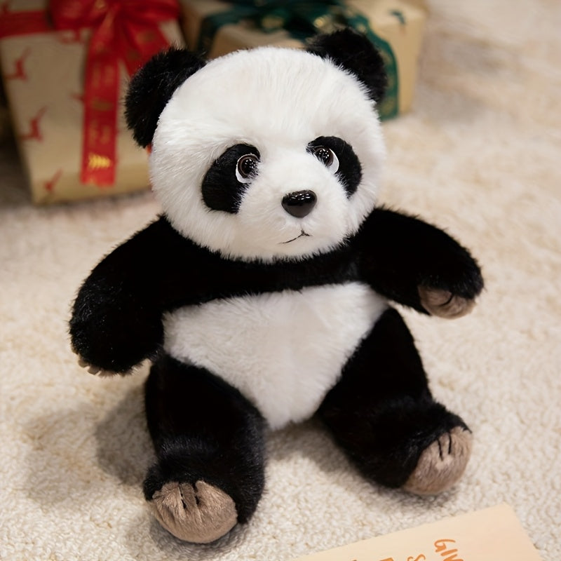 Panda-like Bear Plush Toy Soft Stuffed Animal for Kids Boys Girls