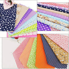56pcs Floral Printed Cotton Squares Fabric for Quilting DIY Craft Scrapbooking