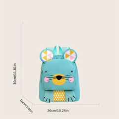 Kindergarten Backpack Aged 3-7 Spine Protection Cartoon Breathable Backpack